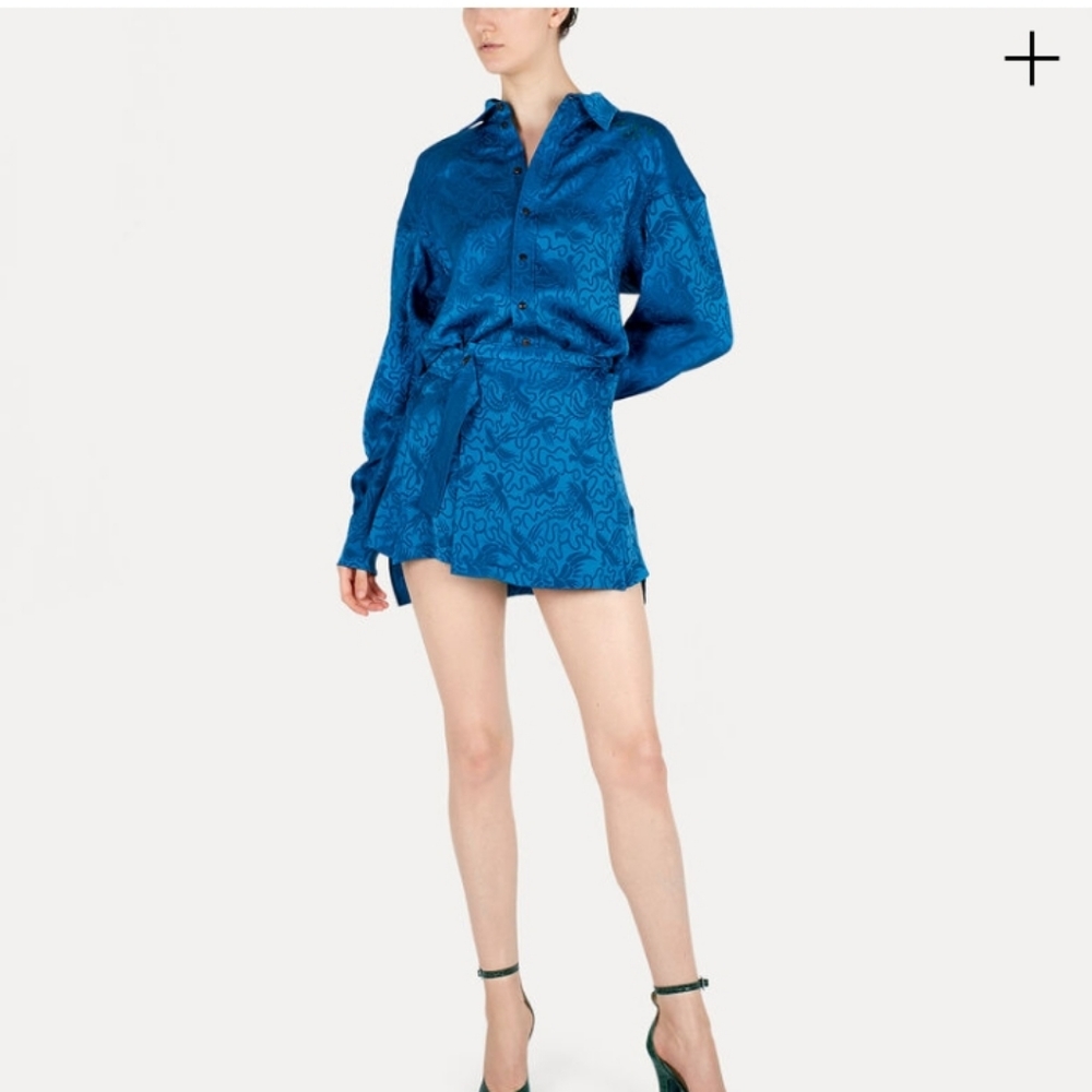OFF-WHITE by Virgil Blue Dress - Picture 4 of 15